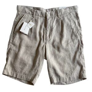 Porter & Ash Premium Collection Men’s Linen Blend Dress Shorts NWT